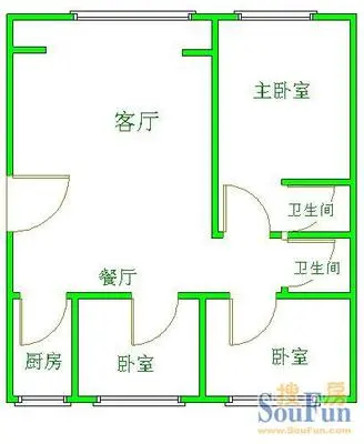沈阳裕景中心沈阳裕景中心  2室1厅1卫1厨 0.00㎡