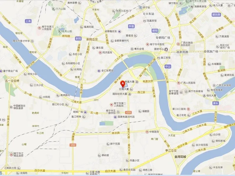 银兴小区交通图