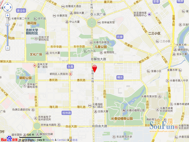 长春国际金融中心电子交通图 的相册_北京写字楼-房图片