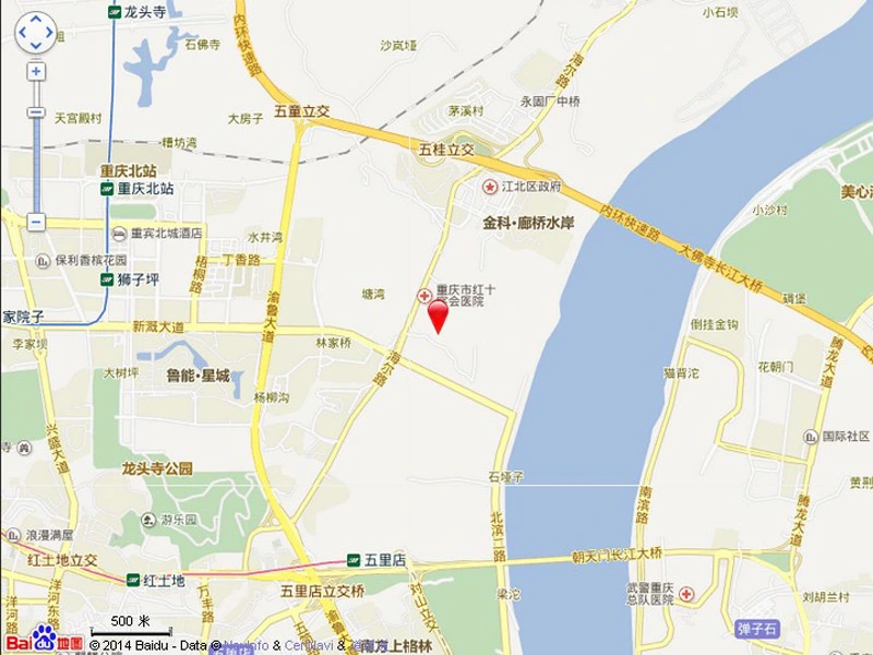 保利观澜交通图