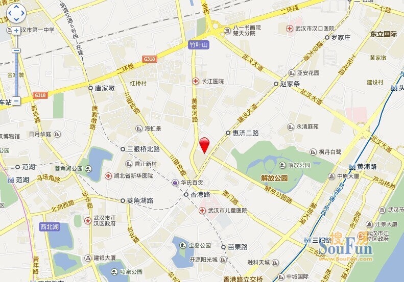 惠济社区交通图