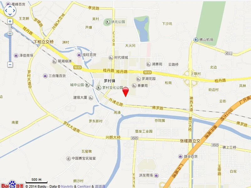 佛山罗村风度花园区域交通介绍