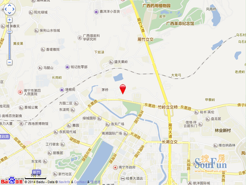 旺南小区交通图