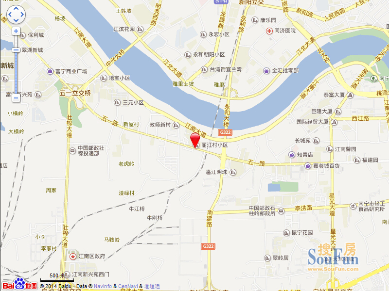 丽江村小区交通图