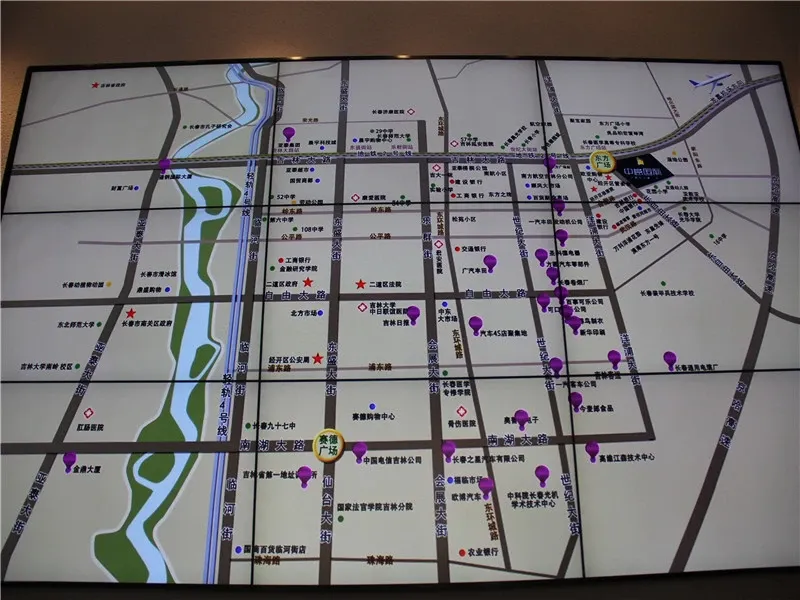 中意国际周围商圈分布图(2014.05)-长春搜房网