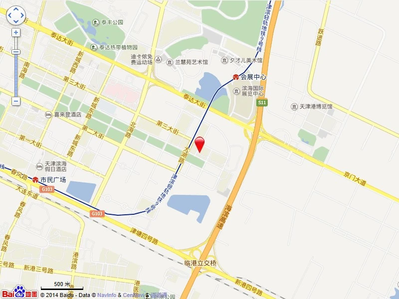 天保月荣轩交通图