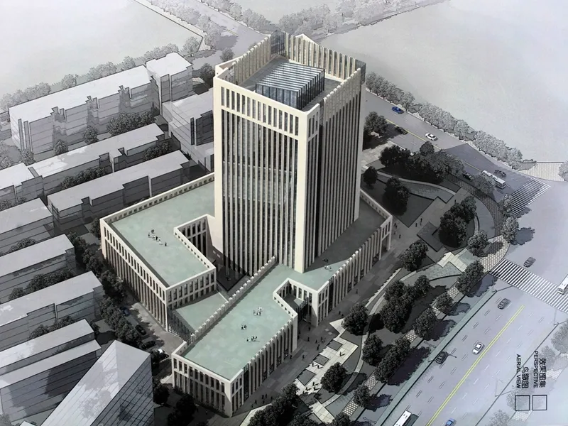 中鑫国际大厦规划建设面积为41680平米_中鑫