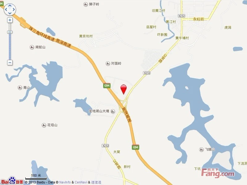 碧桂园翡翠山交通图