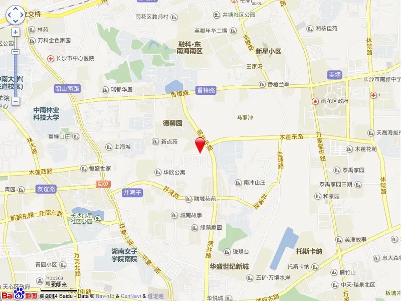 园康星都荟交通图