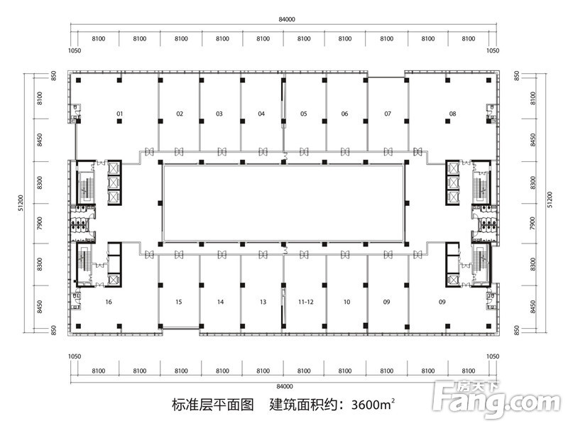 熙地港 市政中心地铁口 保亿隆基金中心 大开间 简单装修纯写急租