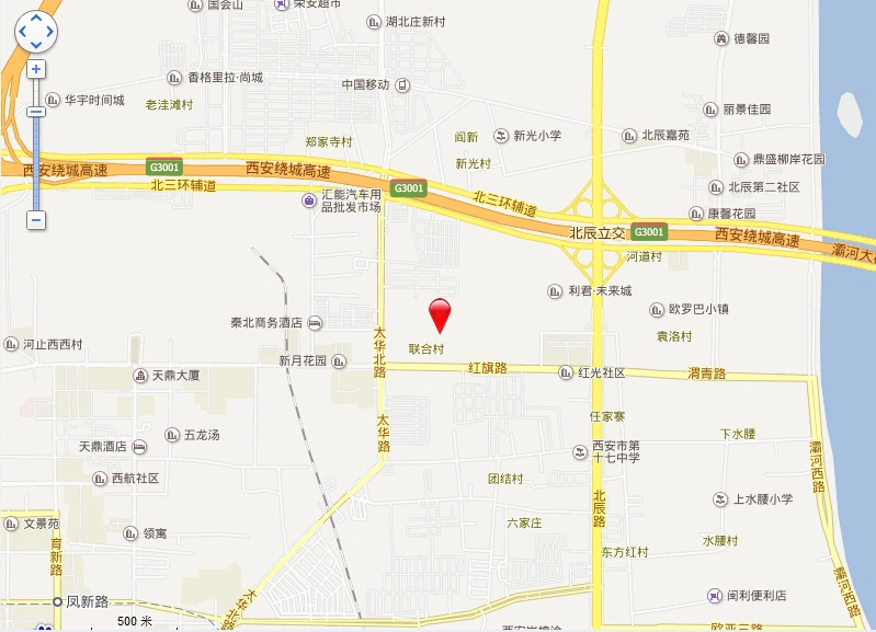 浩华北郡交通图