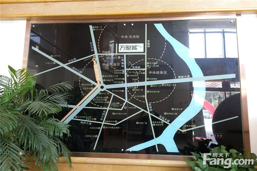 武汉万象城营销中心内部区域规划图图片