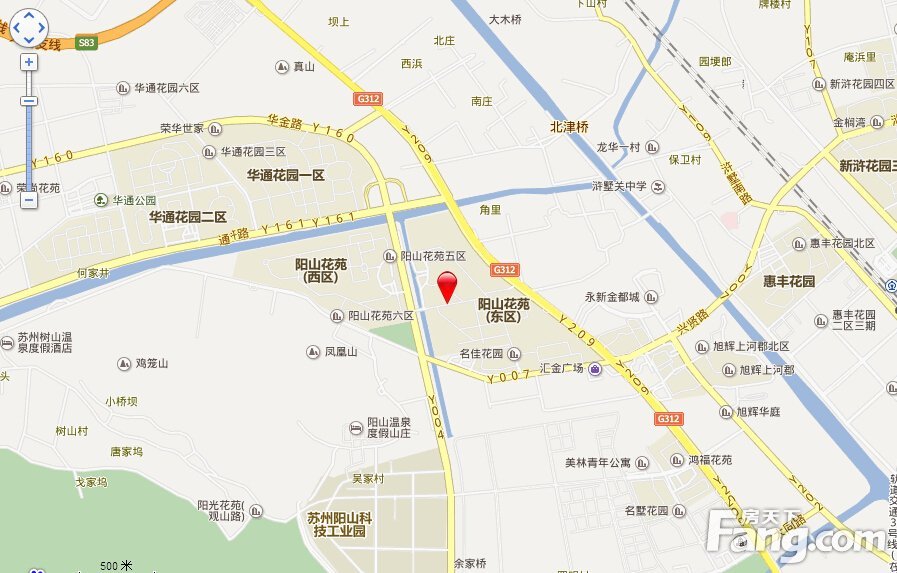苏州阳山花园地图图片1