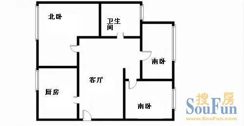 江南奥斯卡公寓户型图 0室0厅0卫0厨 0.00㎡