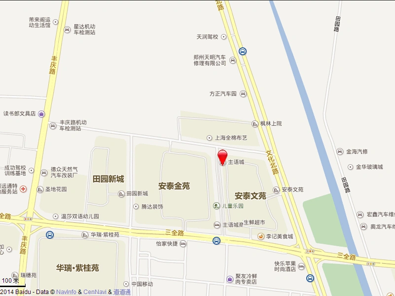 主语城交通图