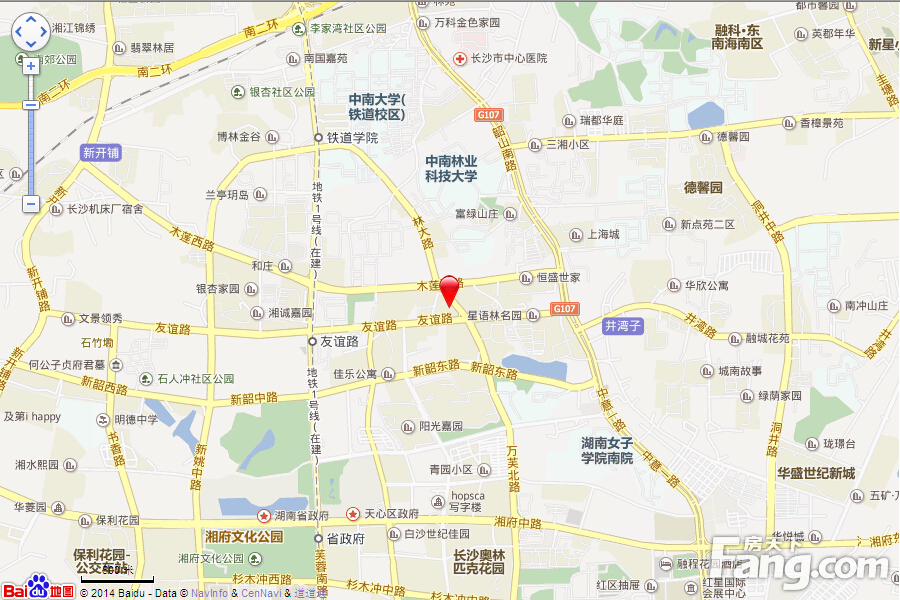 万芙锦城交通图