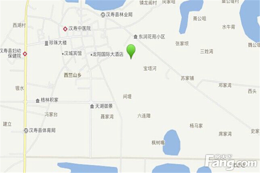 27㎡) 蓝湾美树户型图 蓝湾美树周边配套  芙蓉世纪城,汉寿县九中图片