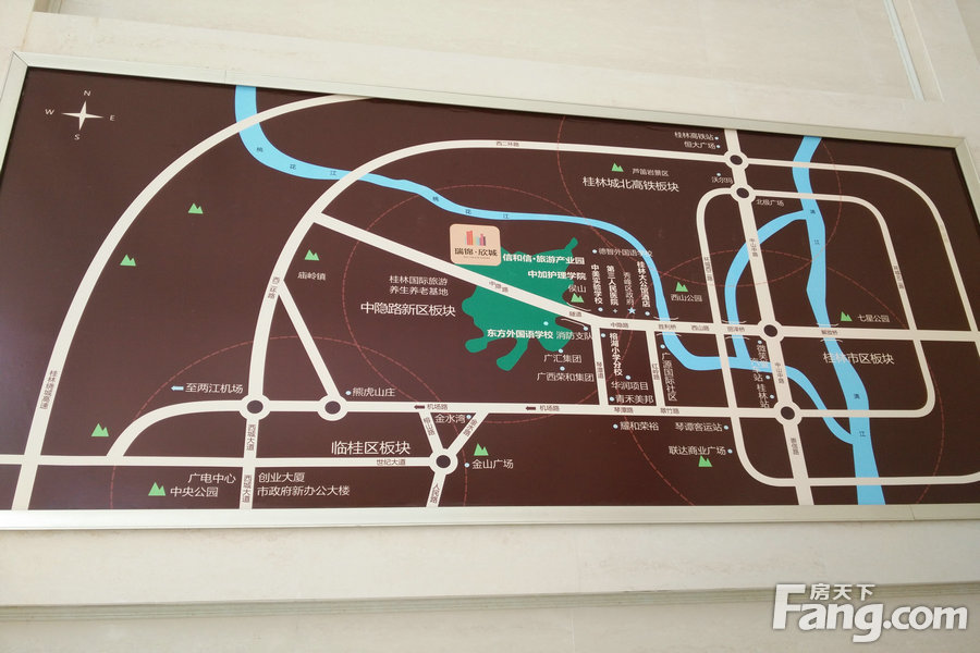 瑞锦欣城交通图
