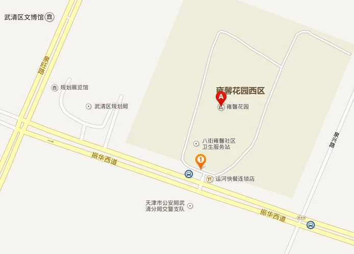 雍馨花园交通图
