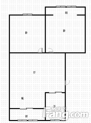 和燕路461号户型图 2室 0室0厅0卫0厨 0.00㎡