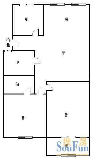 中都广场小区中都广场小区 3室 1厅 1卫 88㎡ 0室0厅0卫0厨 0.00㎡