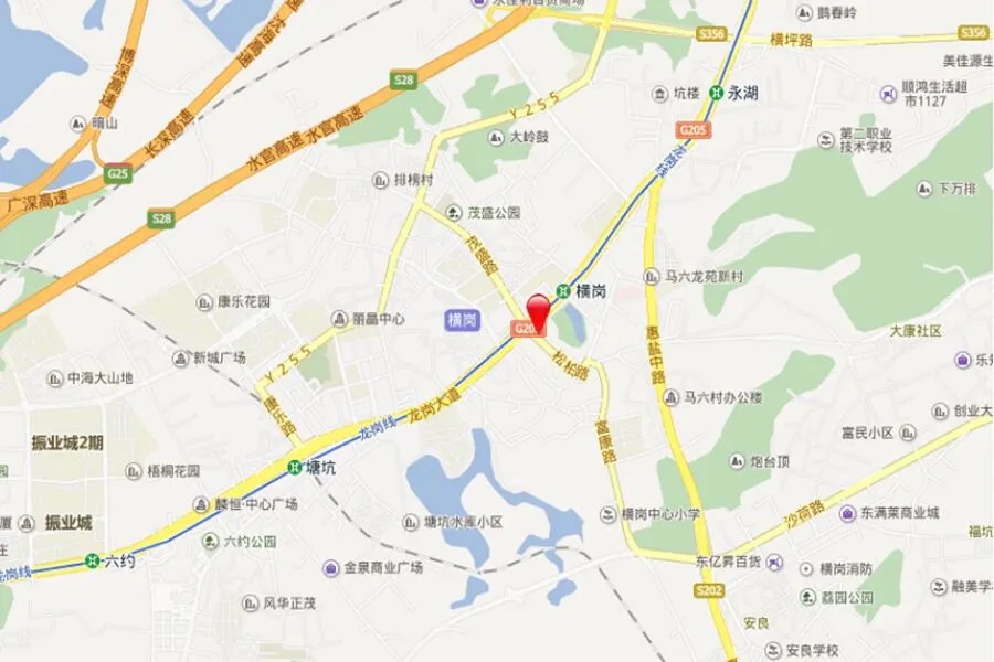 深圳银信中心二期区域交通