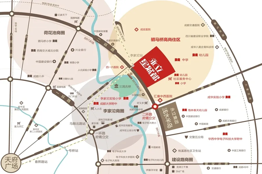 永立龙邸交通图