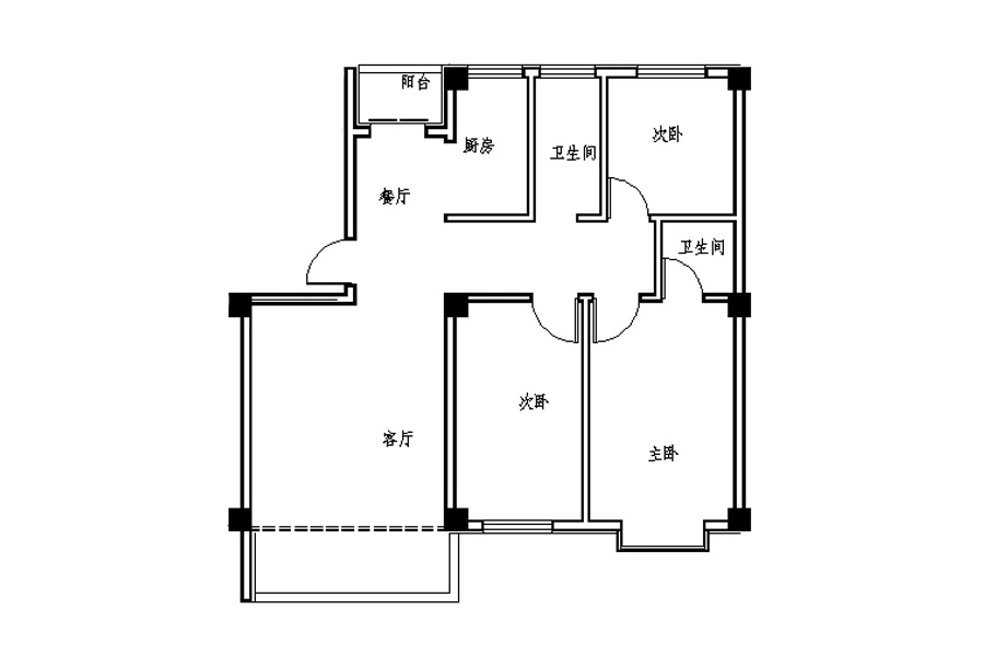 滨江理想华庭 7号楼-1单元-1