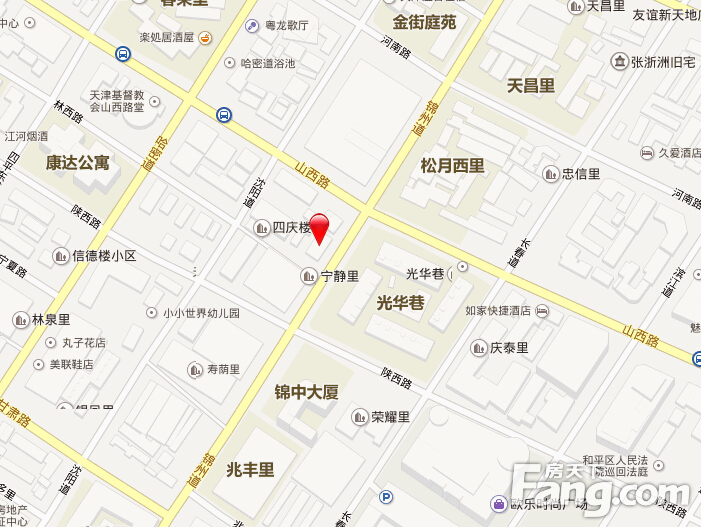 锦州道小区交通图