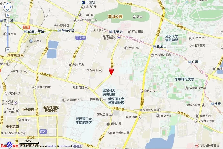 天下龙岭广场交通图