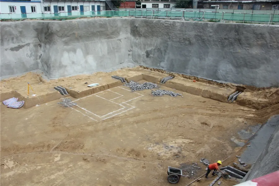 兴源国际城4号楼高层地基施工实景图(2015-07-30)
