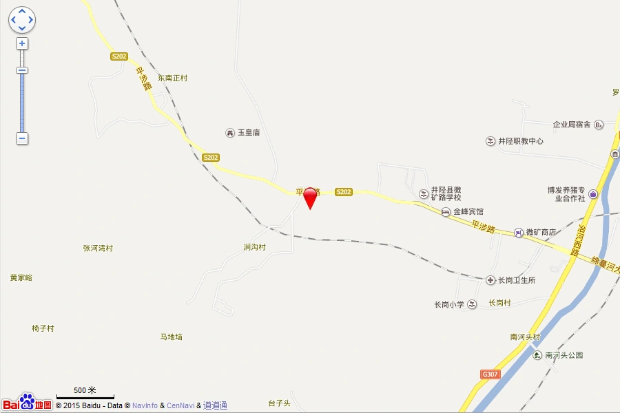 紫微府第交通状况  自驾:沿井陉山大道自东向西行驶,行至与嘉峰汽车