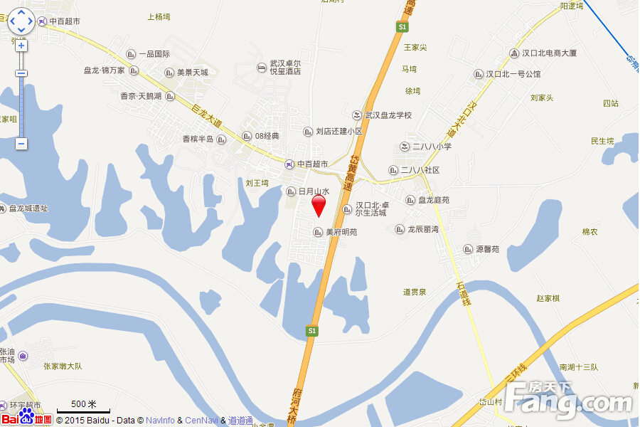 天纵城电子地图-武汉搜房网
