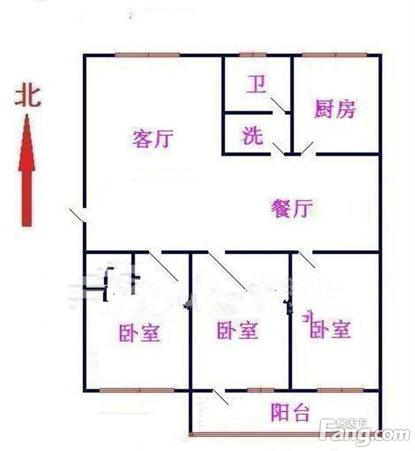 金城花园户型图