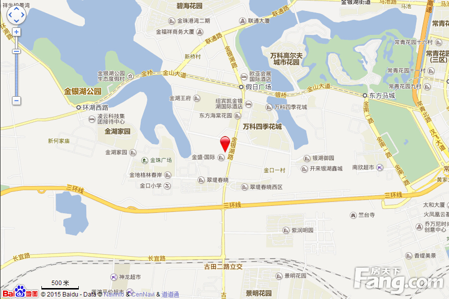 阅景国际电子地图-武汉搜房网