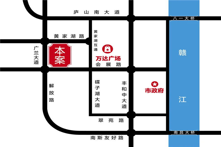 南昌英格兰堡区域交通