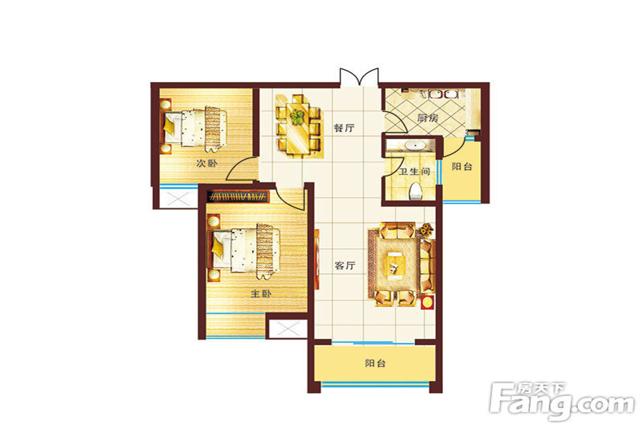 安阳义乌商贸城二期住宅d4户型图