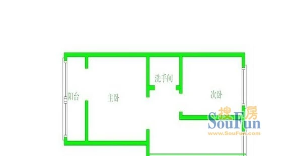 碧园小区碧园小区 2室 户型图 0室0厅0卫0厨 0.00㎡