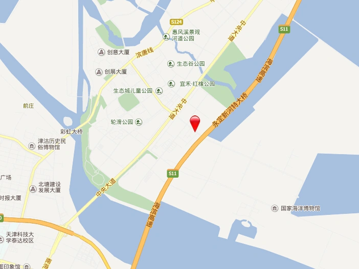 碧桂园滨海城住宅交通图