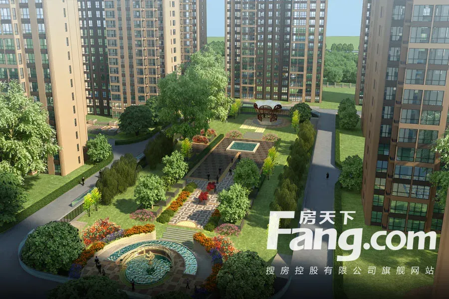 江南嘉苑中心景观图-沧州搜房网