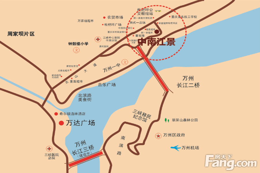 万州中南江景怎么样 地址在哪,房价走势如何