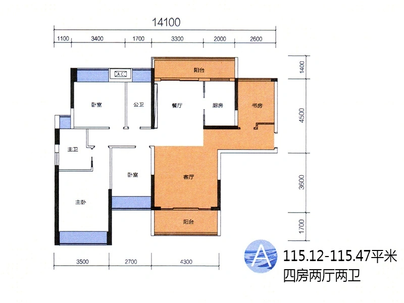江南岸随园住宅珠海 江南岸随园住宅 户型 0室0厅0卫0厨 0.00㎡