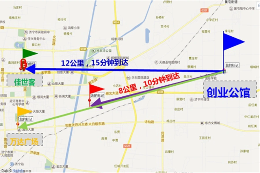 创业公馆交通状况  乘坐66路,69路到济宁孔子国际学校下车.