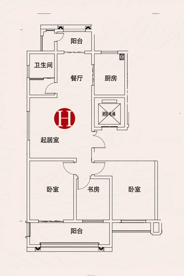 创业公馆户型图