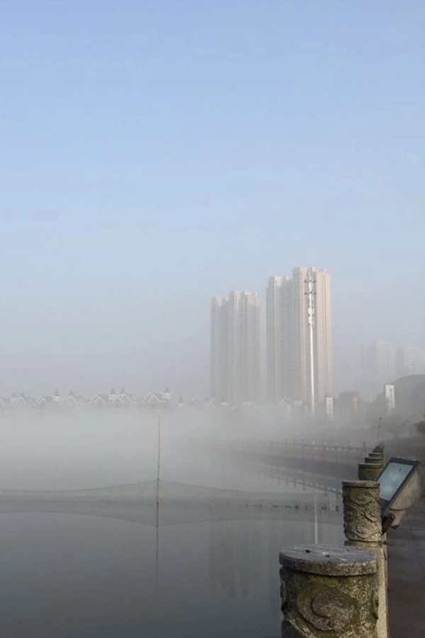 实景图:项目雾中远景（20160119）