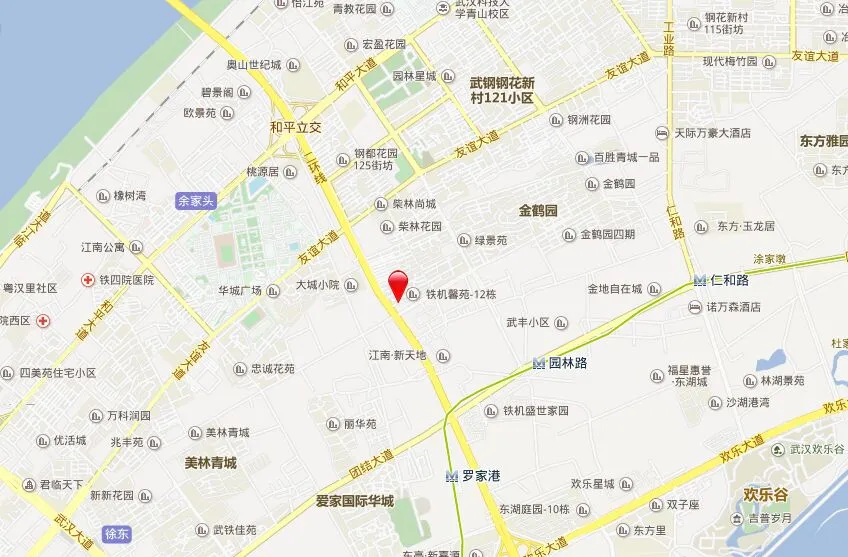 铁机馨苑交通图