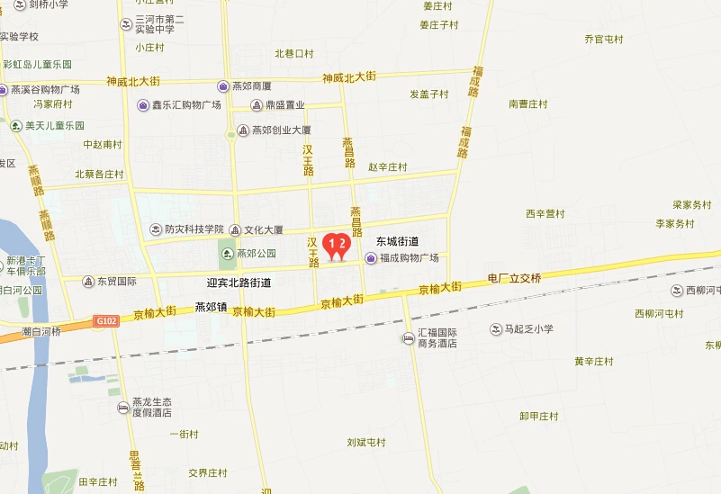 福成四期交通图