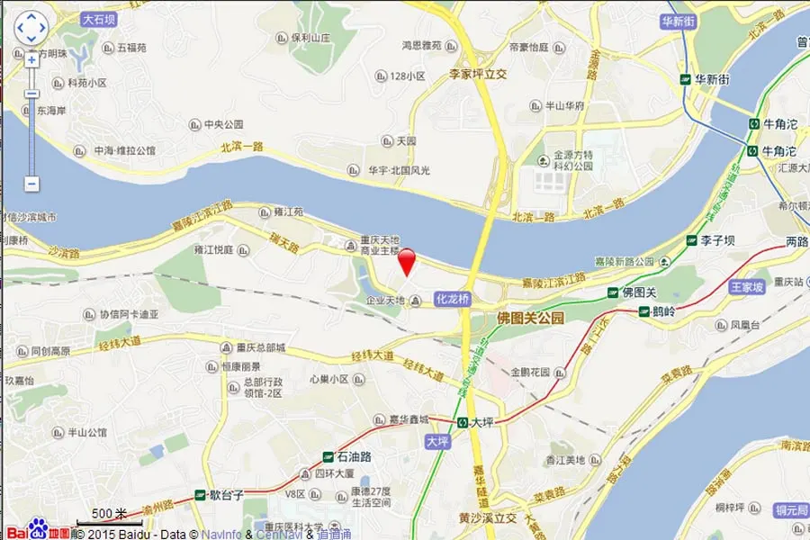 重庆天地·瑞安翠湖天地交通图