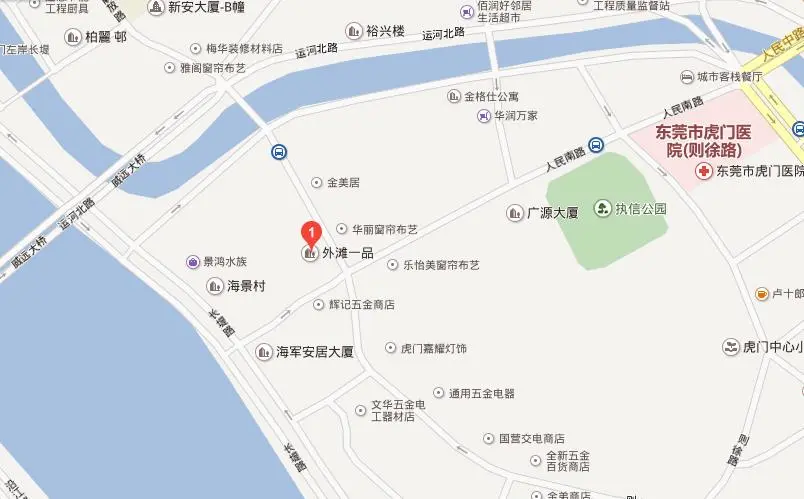 外滩一品交通图