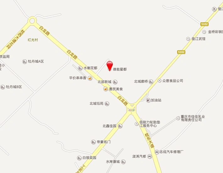 德能星都交通图